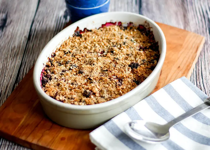 Serviceberry (a.k.a. Saskatoon Berry) Crisp