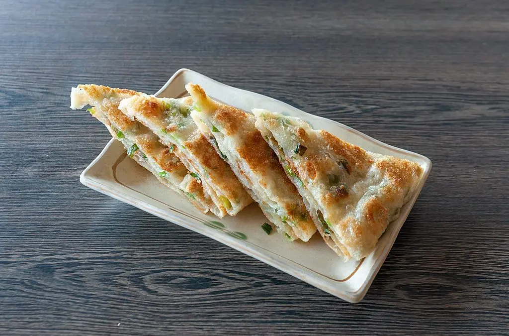 Easy Shortcut Scallion Pancakes