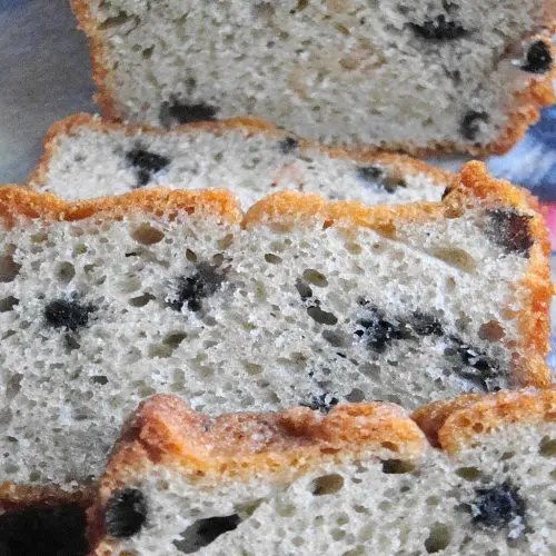 Photo of blueberry bread from Vegan Feast Catering from Flickr