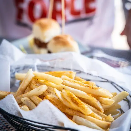 Photo of french fries from Alex Hussein from Pexels