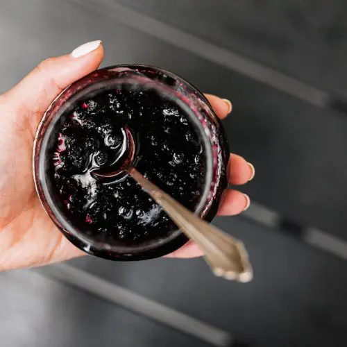 Photo of blueberry jam from Karolina Grabowska from Pexels