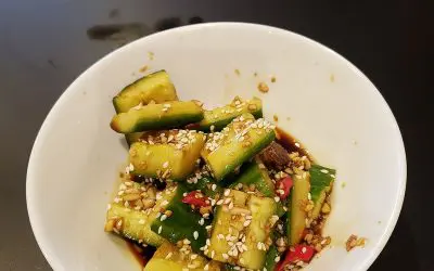 Easy Asian Cucumber Salad