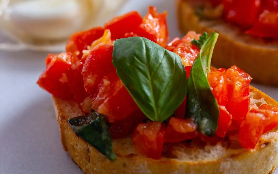 Heirloom Tomato Bruschetta