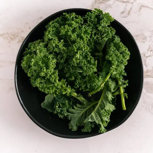 Photo of kale greens from Antoni Shkraba from Unsplash