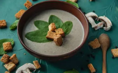 Creamy Mushroom and Chard Soup