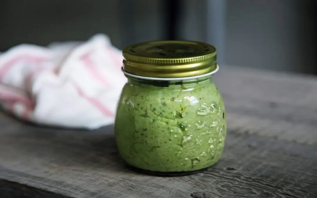 Garlic Scape Pesto