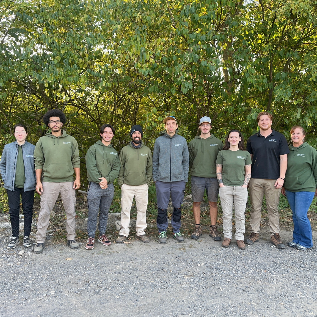 A group of Backyard Eats employees