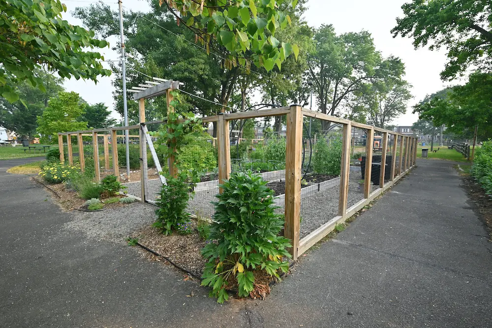 Exterior of Ambler Community Garden