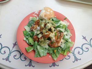 Photo of chicken ceasar salad