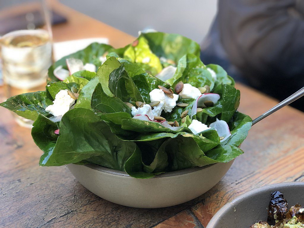 Photo of salad by Sarah Stierch (CC BY 4.0)