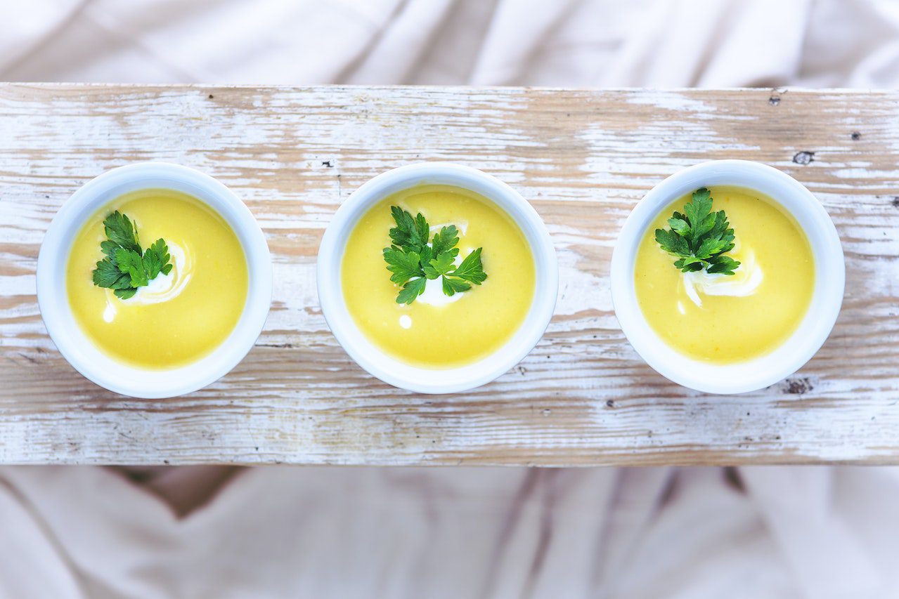 Photo of potato soup from Karolina Grabowska from Pexels
