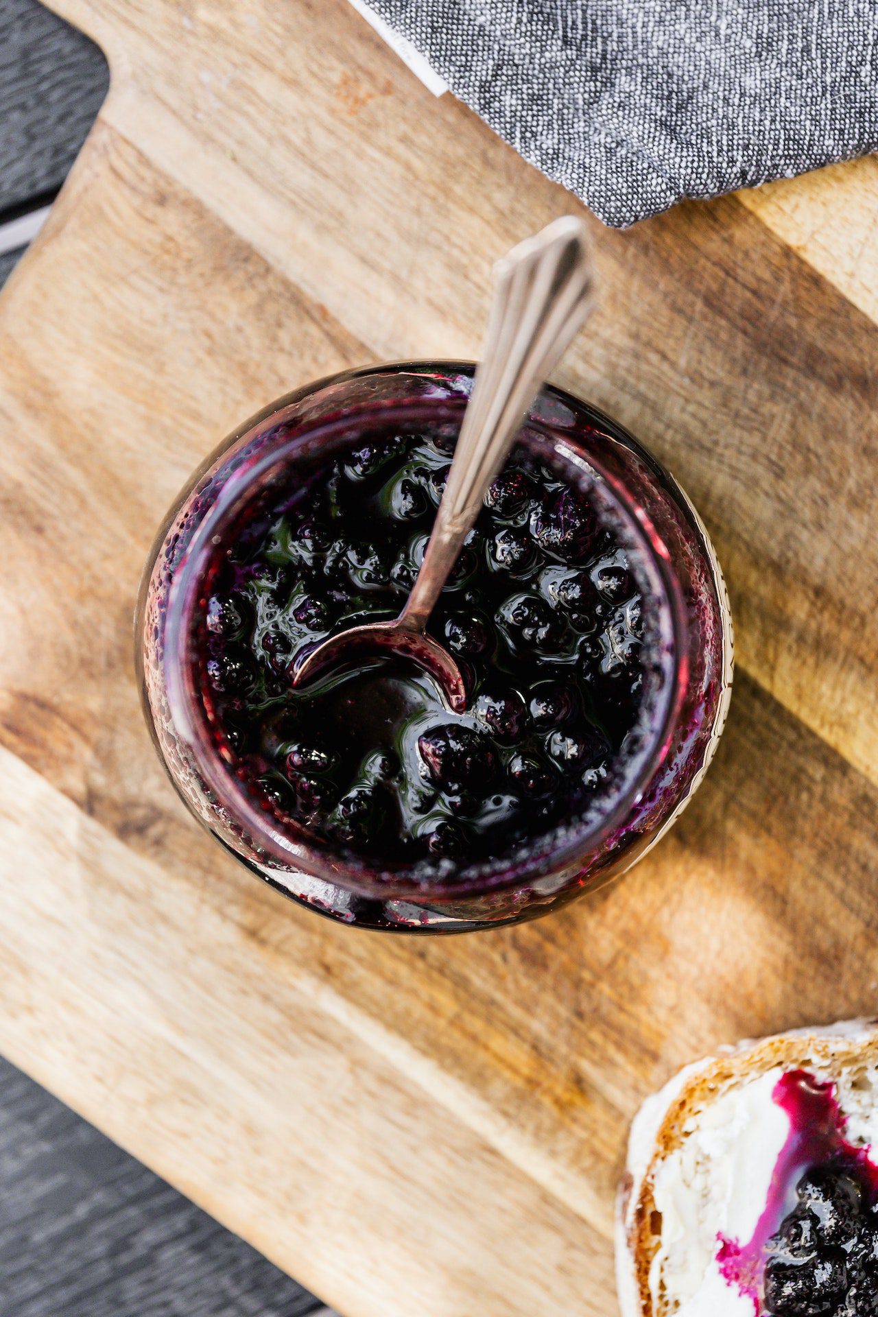 Photo of berry jam from Kaboompics from Pexels