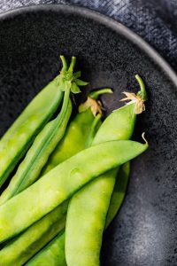 Photo of snap peas from Karolina Grabowska from Pexels