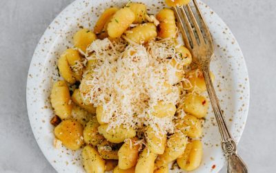 Butternut Squash, Kale & Gnocchi Skillet