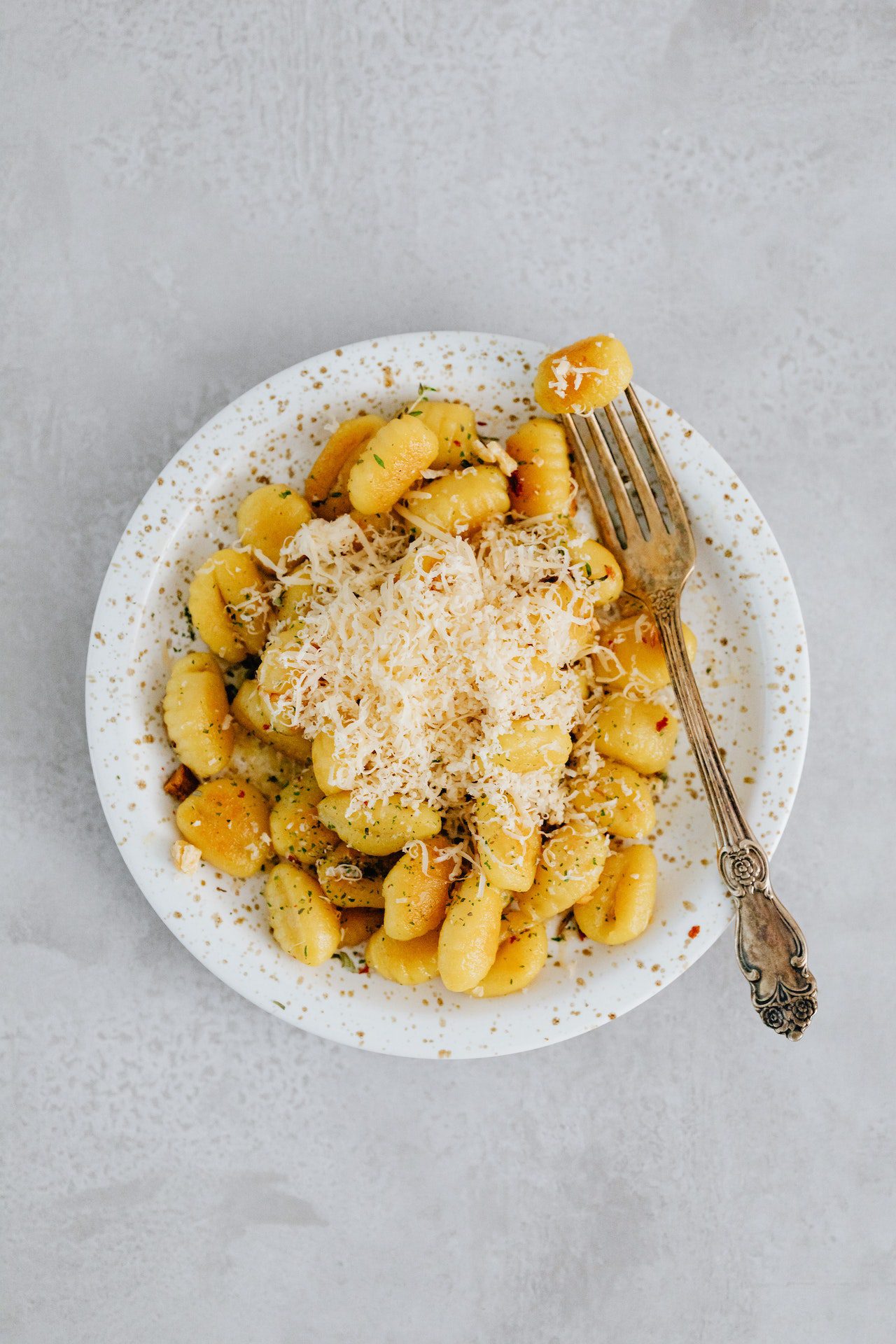 Photo of gnocchi with cheese from Karolina Grabowska from Pexels