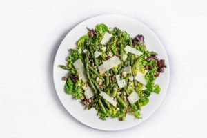 Photo of salad with asparagus from Carly Jayne from Unsplash
