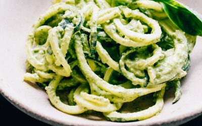 Zucchini Noodles with Pesto