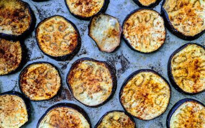 Garlicky Eggplant