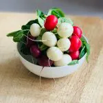 Photo of harvested radishes from Kulbir from Pexels