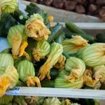 Photo of zucchini blossoms from Paul Asman and Jill Lenoble from Wikimedia Commons