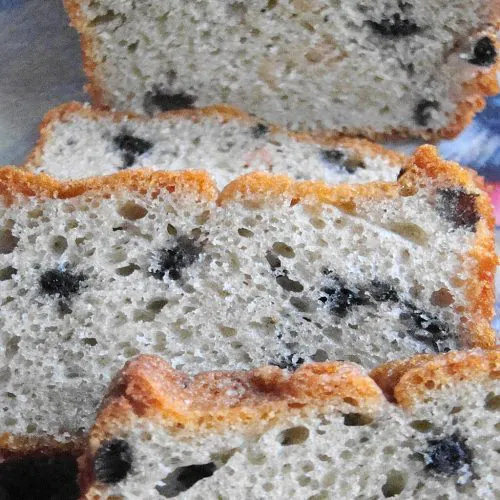 Photo of blueberry bread from Vegan Feast Catering from Flickr