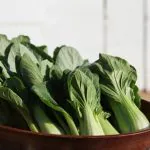 Photo of baby bok choy from Chanwei from Unsplash