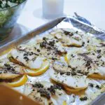 Photo of fish with lemon from Rosalind Chang from Unsplash